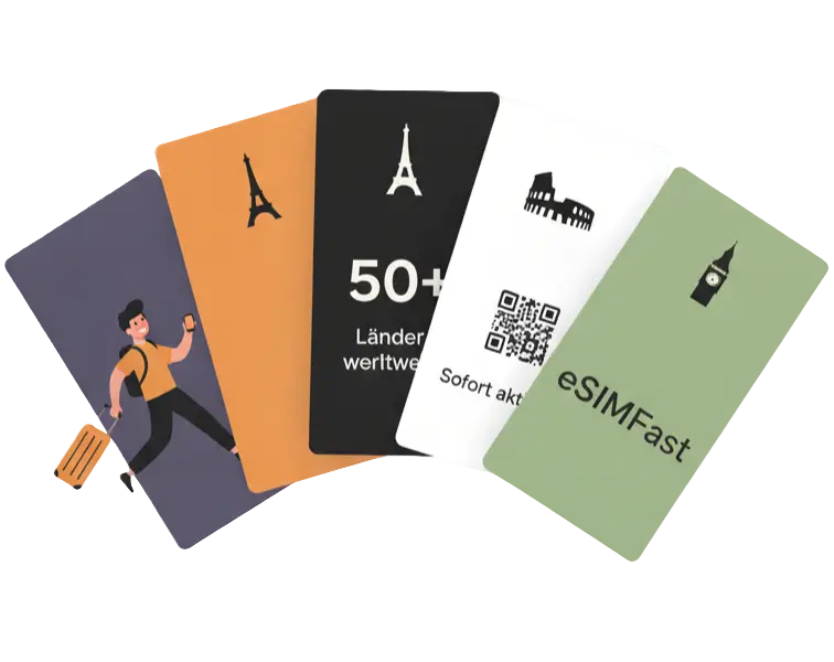 eSIM ohne Vertrag kaufen | Sofort aktivierbar
