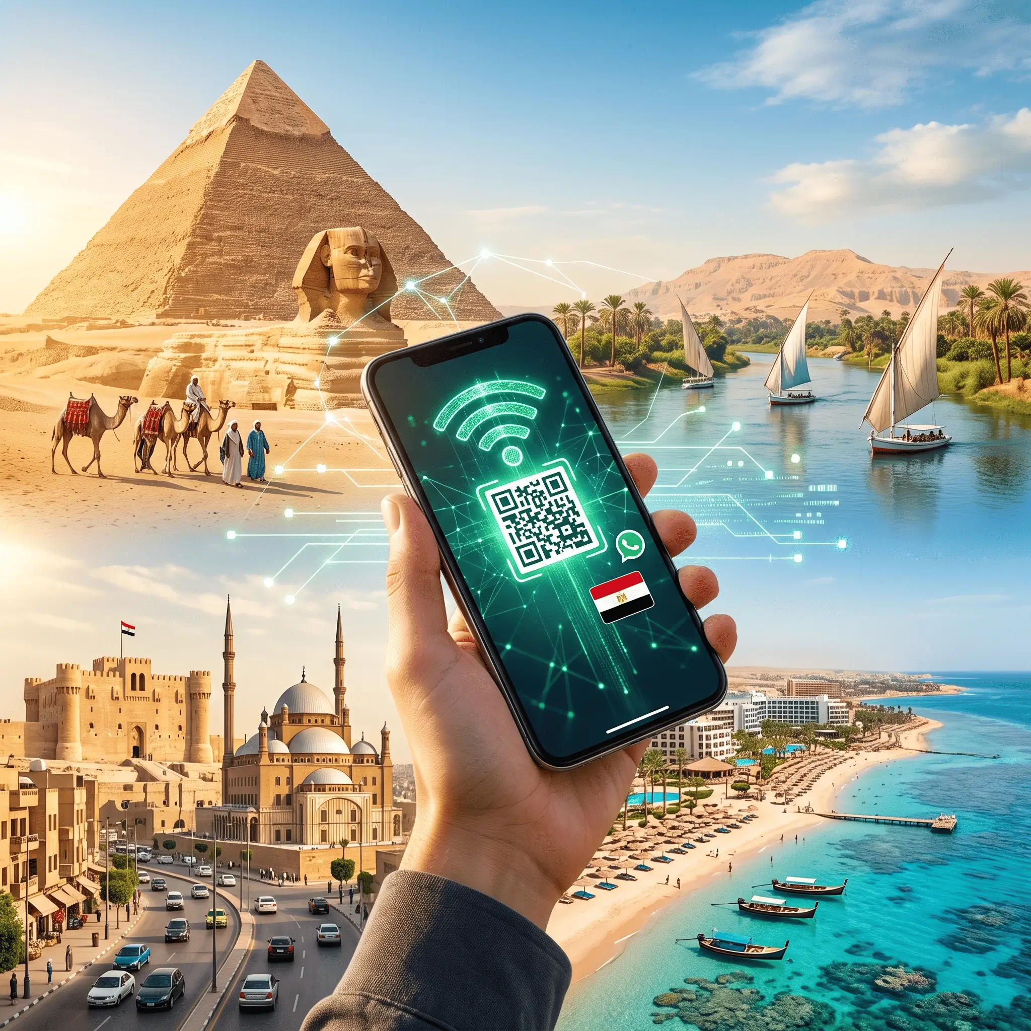 eSIM Ägypten Prepaid Datenpaket