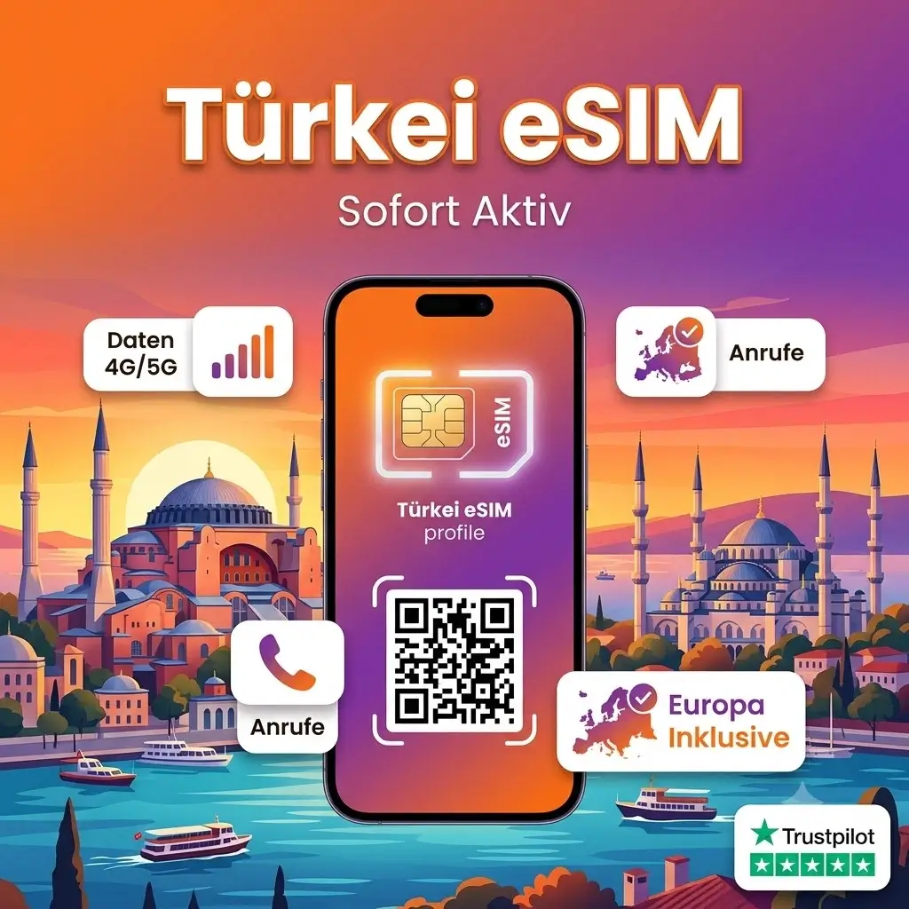 eSIM Türkei Datenpaket
