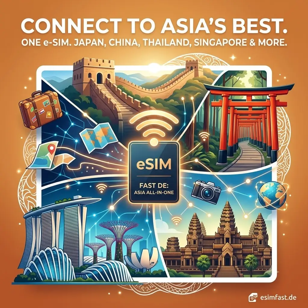 eSIM Asia Premium Datenpaket