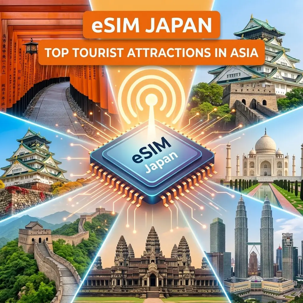 eSIM Japan Datenpaket Asien Premium