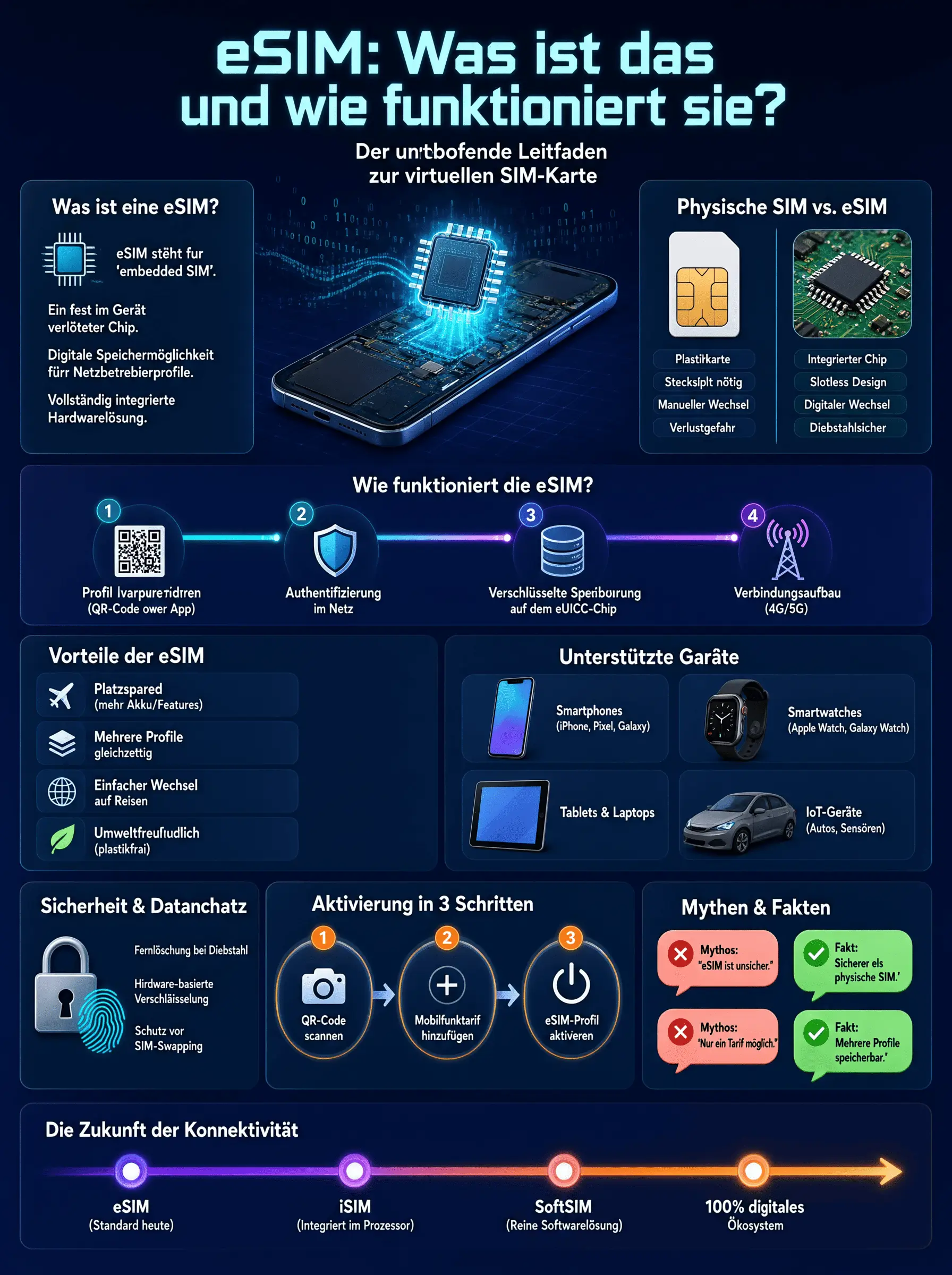 eSIM was ist das und wie funktioniert sie